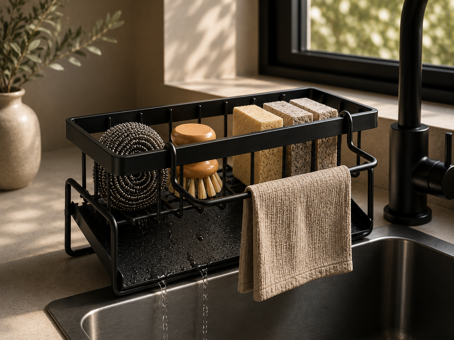 Evoria® SinkFlow™ | Gootsteen Organizer